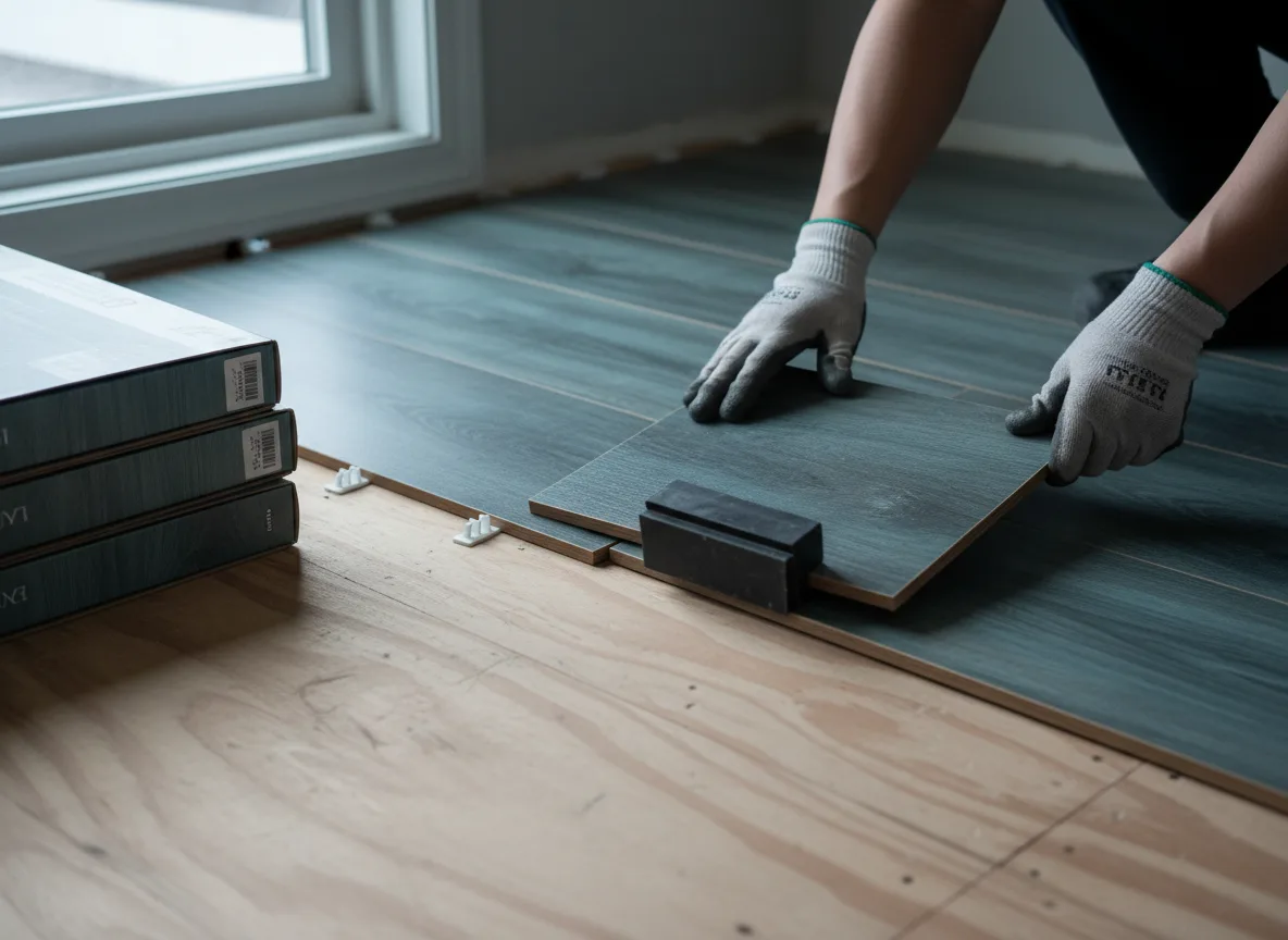 Luxury Vinyl Plank Installation company in Randlett, OK